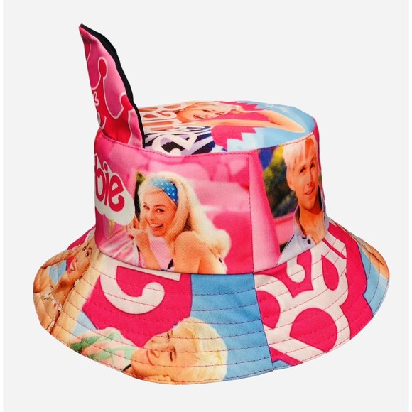 Barbie Movie Children’s Bucket Hat Probably Crown Margot Robbie Ken HTF Unique - Picture 2 of 10